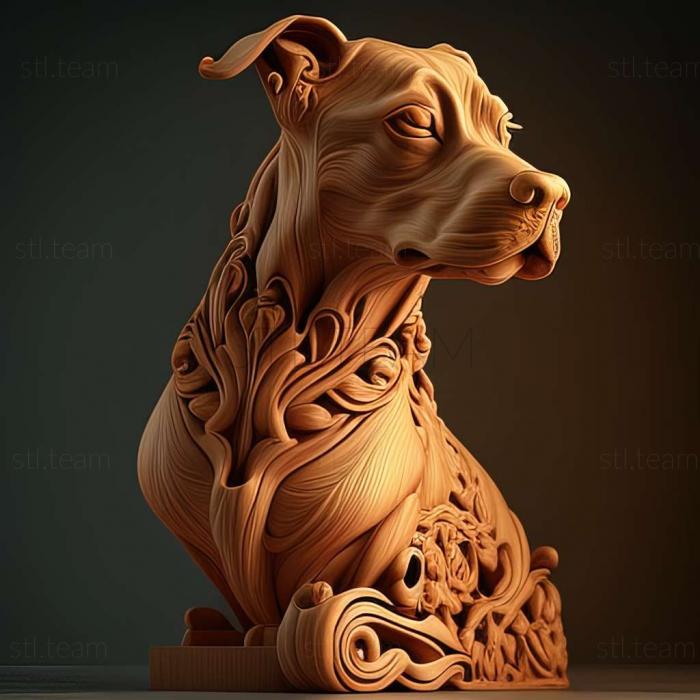 3D модель Canis borjgali (STL)